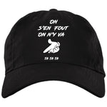 On s'en fout Twill Unstructured Cap