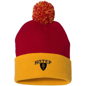 Hotep Pom Pom Knit Cap