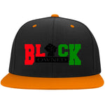 BLACK OWNED RBG Snapback Hat
