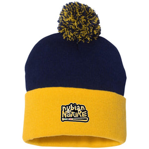 Nubian By Nature Pom Pom Knit Cap