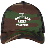 PROPERTY OF DRILLERS Snapback Trucker Cap