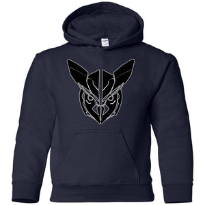 Owl Face Transformers Kids Pullover Hoodie