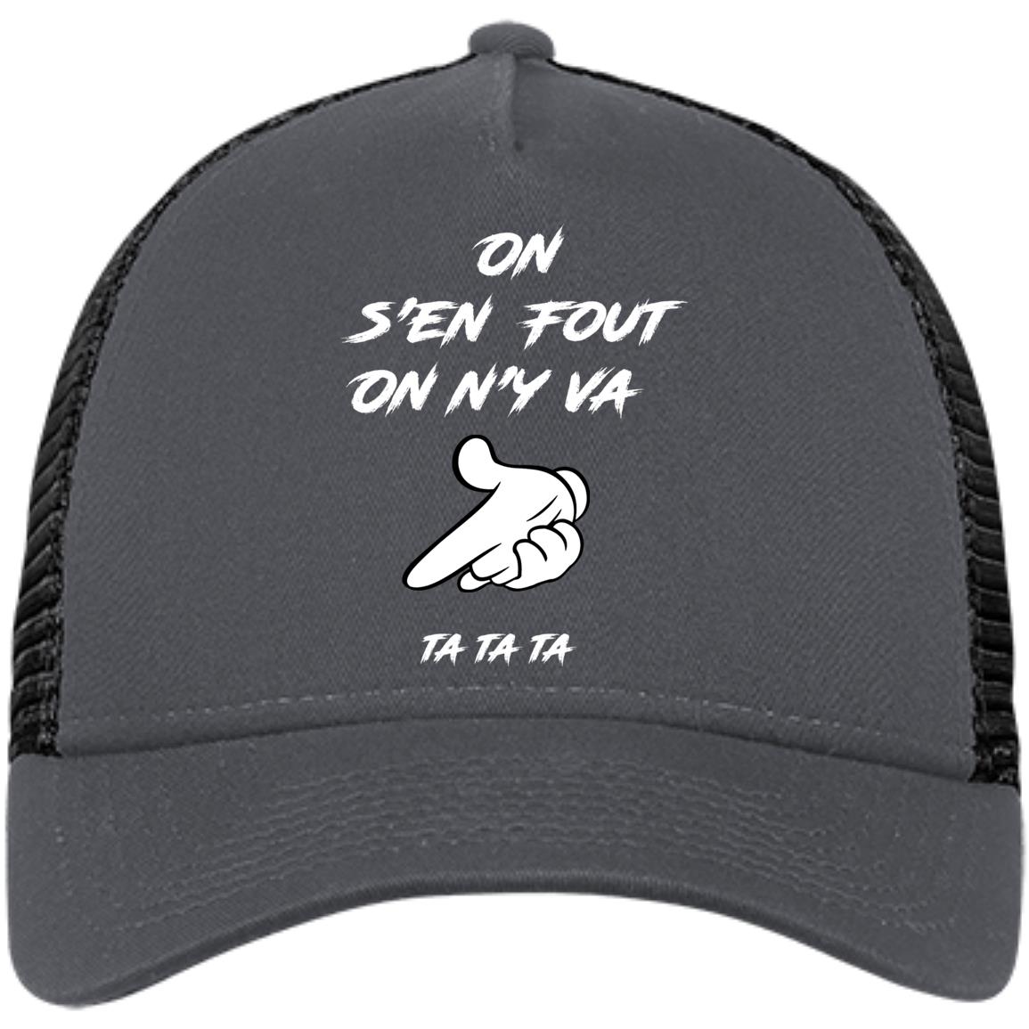 On s'en fout Snapback Trucker Cap