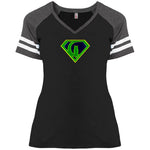 Super Goldie Chouett Ladies' V-Neck T-Shirt