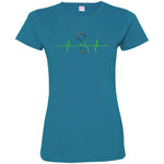 Afrika Hearthbeat Ladies' Jersey T-Shirt