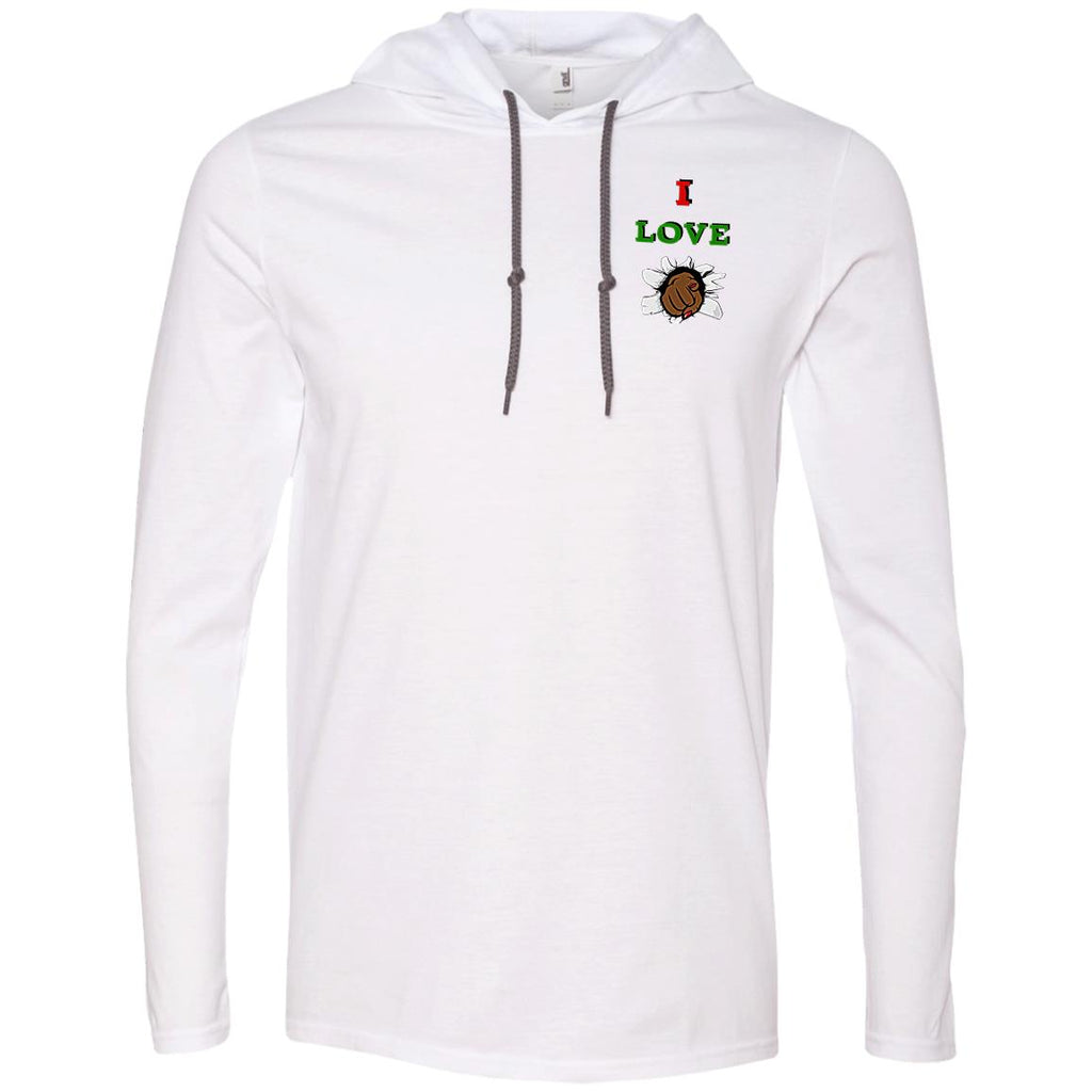 I Love You ladies LS T-Shirt Hoodie