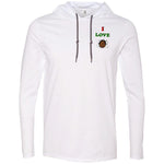 I Love You ladies LS T-Shirt Hoodie