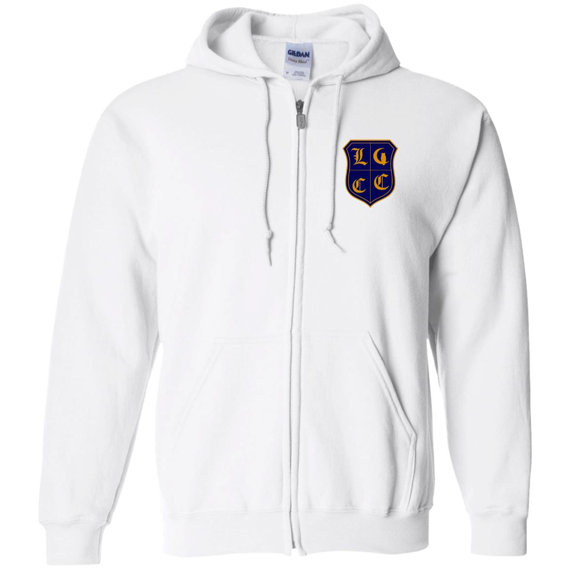 LCC Royal Zip Up Hooded Sweatshirt