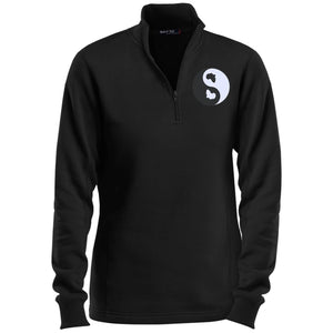 Ying Yang KMT Ladies' 1/4 Zip Sweatshirt