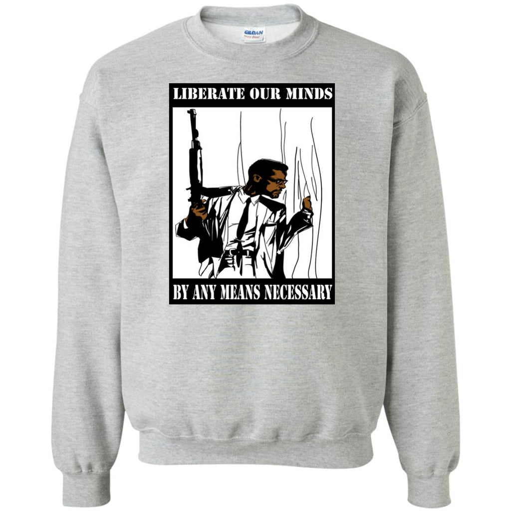 Malcom X Unisex Crewneck Pullover