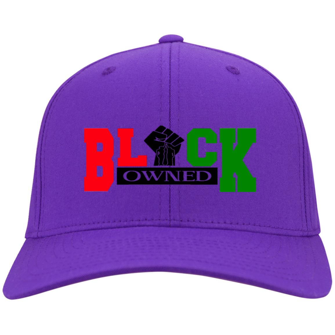 BLACK OWNED RBG Twill Cap