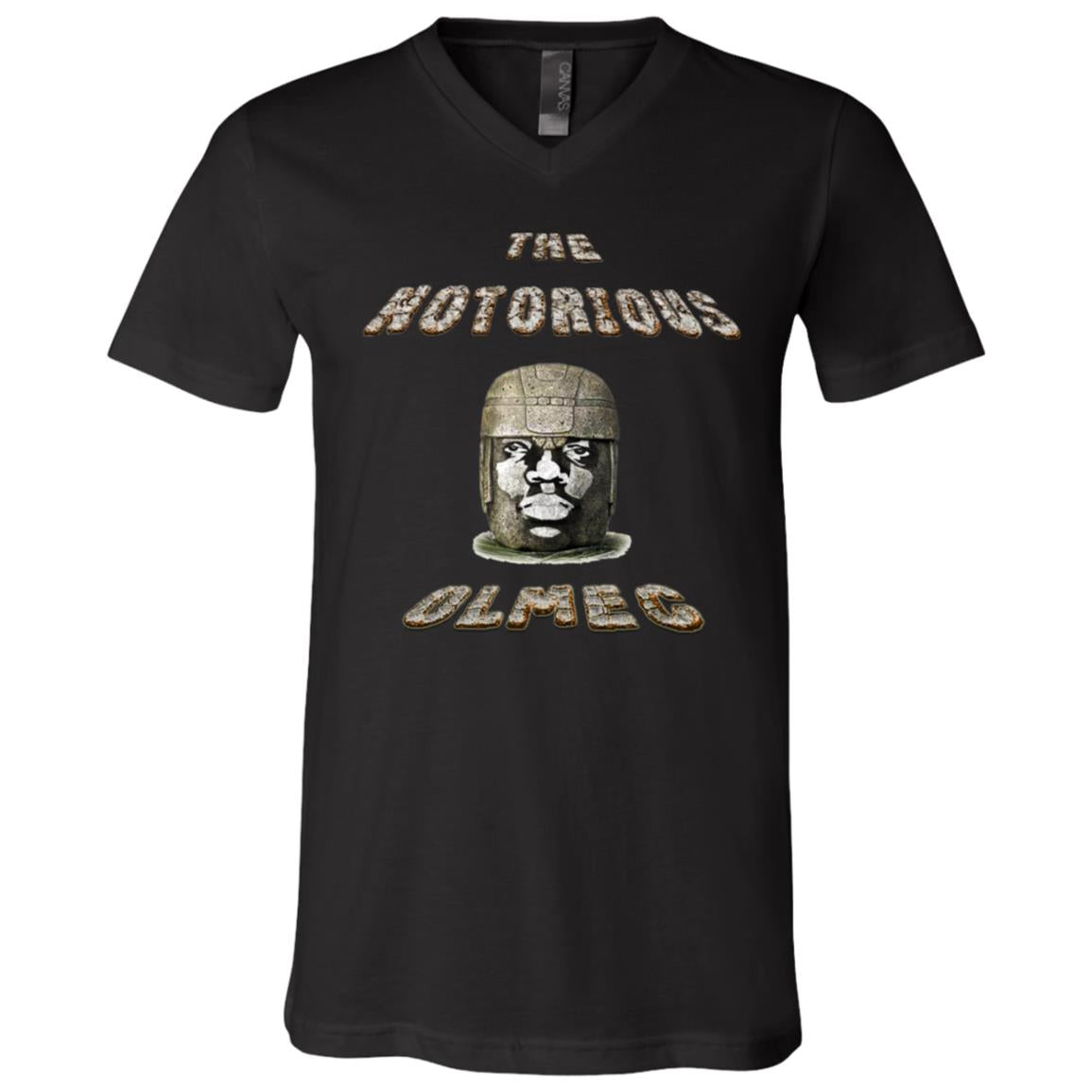 The Notorious Olmec Youth Short Sleeve V-Neck T-Shirt