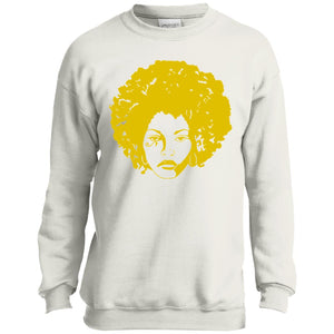 Afro Kween Youth Crewneck Sweatshirt