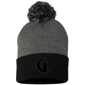 LaChouett BL Pom Pom Knit Cap