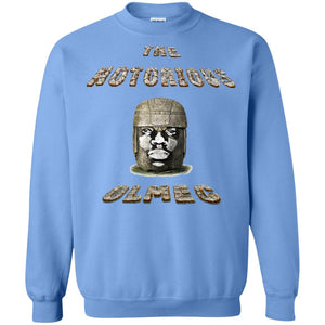 The Notorious Olmec Crewneck  Sweatshirt  8 oz.