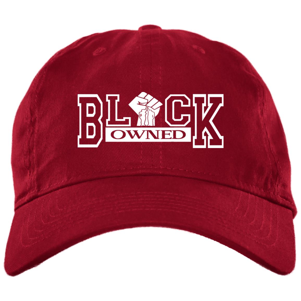 BLACK OWNED Brushed Twill Cap