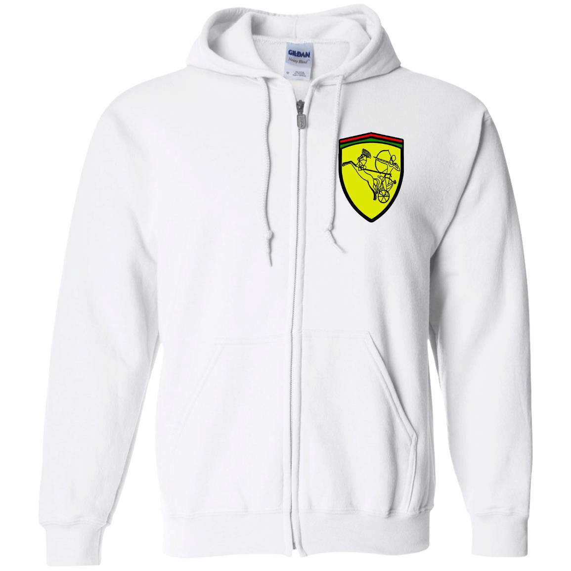 Ramses II Victory EMB Zip Up Hooded Sweatshirt