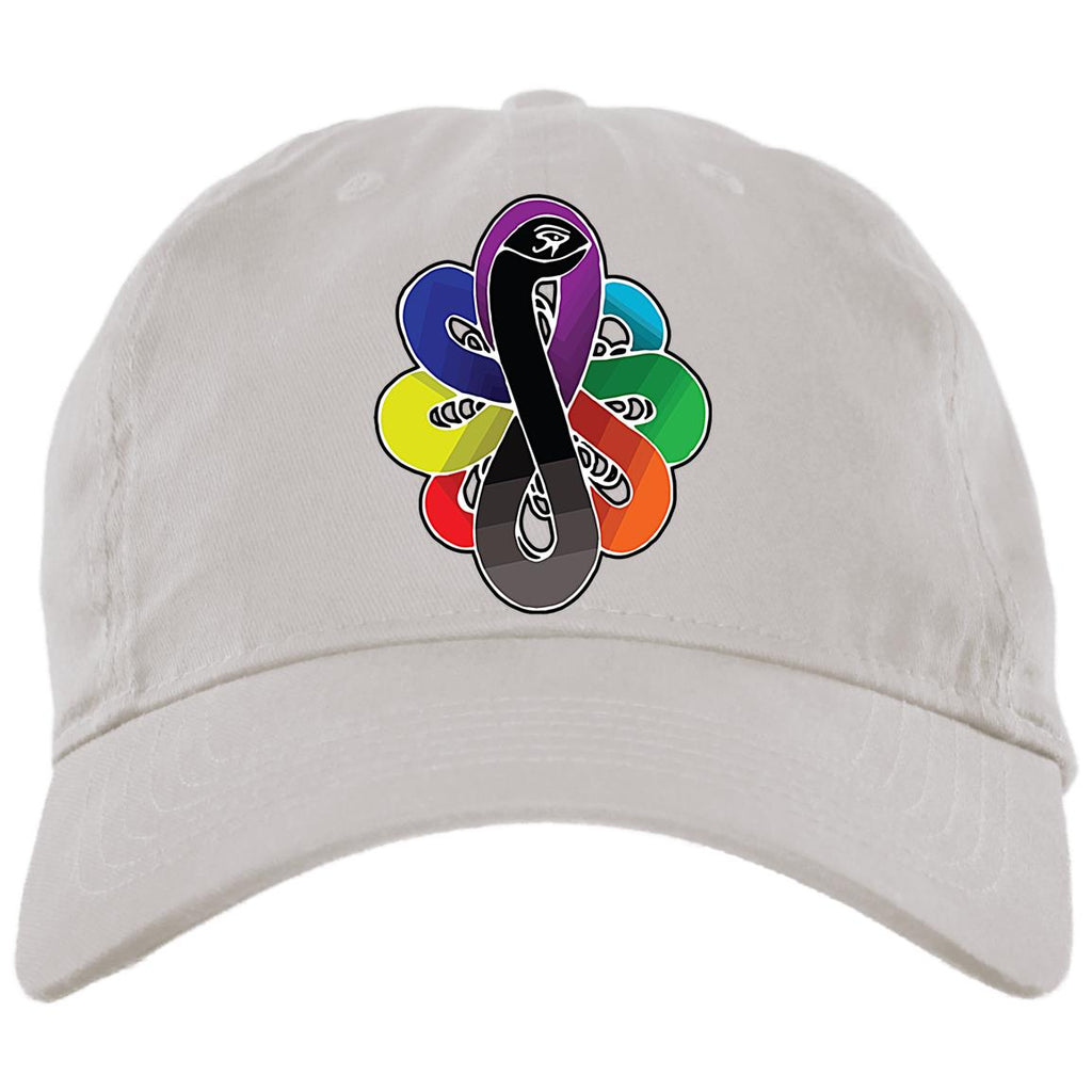 Chackra Snake of creation Brushed Twill Cap