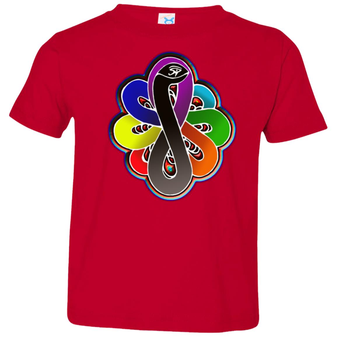 Infinity Snake of B-Mwelo(chakras)Toddler T-Shirt