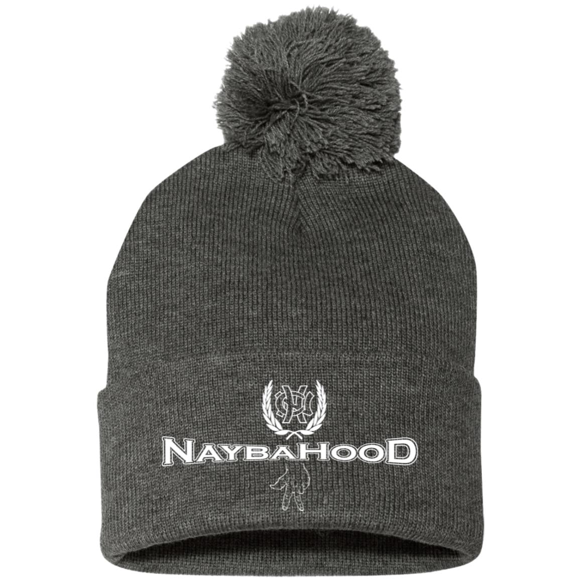 NAYBAYH3D Pom Pom Knit Cap