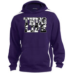 Thug Life Icon Youth Sleeve Stripe Hooded Pullover