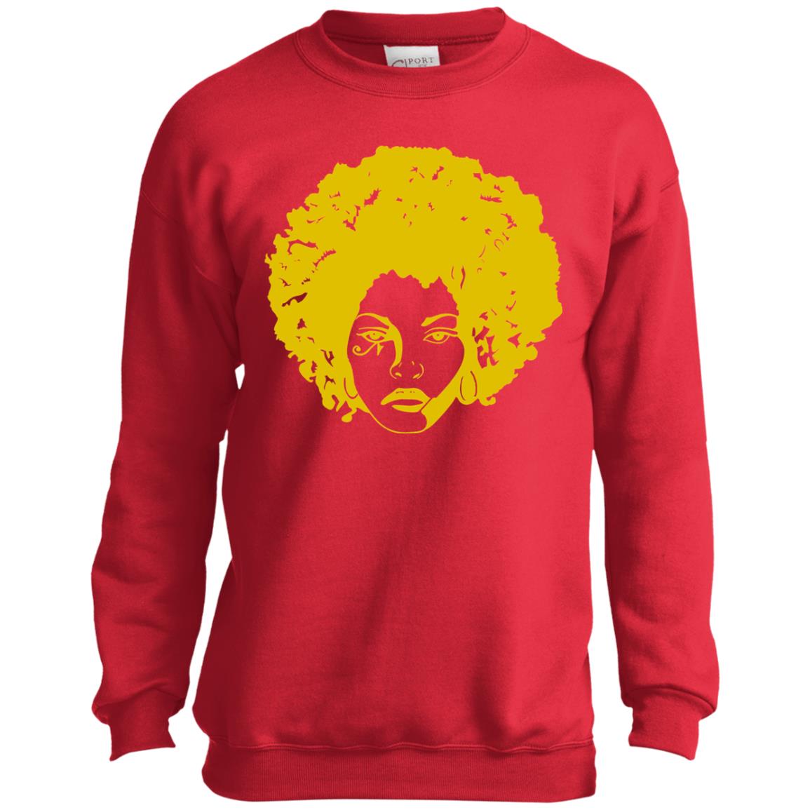 Afro Kween Youth Crewneck Sweatshirt