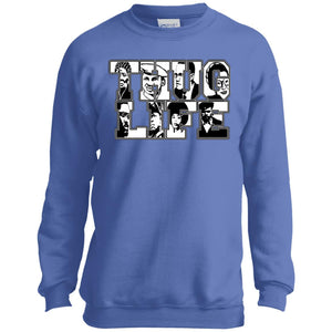 Thug Life Icon Youth Crewneck Sweatshirt