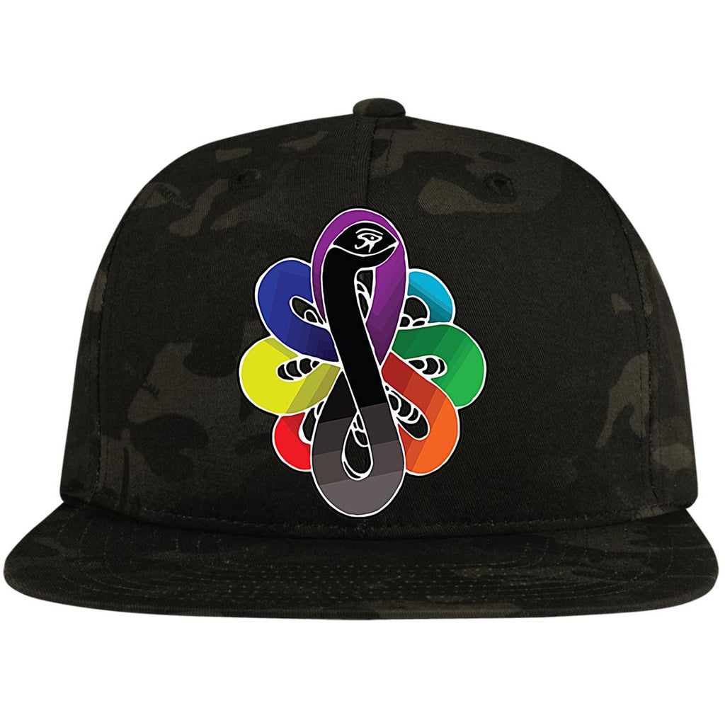 Chackra Snake of creation Snapback Hat