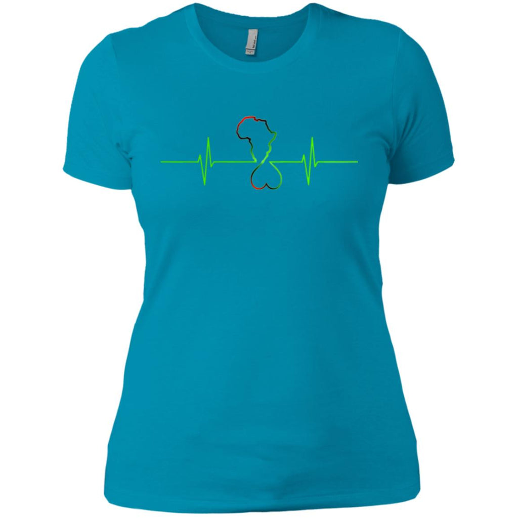 Afrika Hearthbeat Ladies' T-Shirt