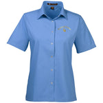 LaChouett Old Gold Ladies' Snap Closure Short-Sleeve Shirt