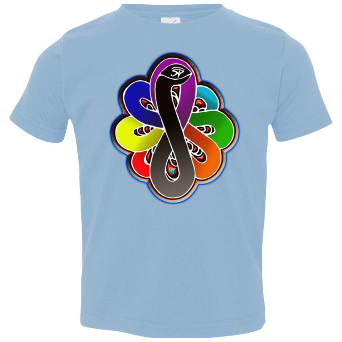 Infinity Snake of B-Mwelo(chakras)Toddler T-Shirt