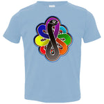 Infinity Snake of B-Mwelo(chakras)Toddler T-Shirt