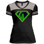 Super Goldie Chouett Women V-Neck T-Shirt