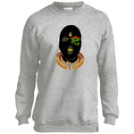 Nubian Goons Mask Youth Crewneck Sweatshirt