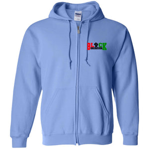 BLACK OWNED RBG Zip Up Hooded Sweatshirt