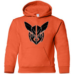 Owl Face Transformers Kids Pullover Hoodie