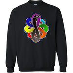 Infinity Snake of B-mwelo(chakras) Sweatshirt  8 oz.