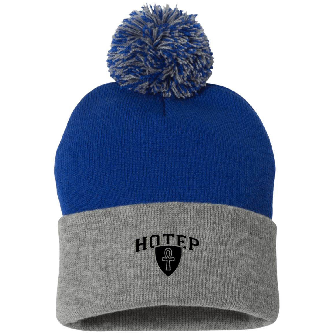 Hotep Pom Pom Knit Cap