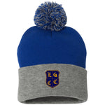 LCC Royal Pom Pom Knit Cap