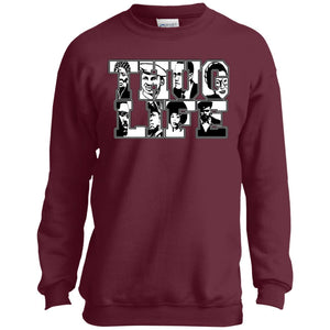 Thug Life Icon Youth Crewneck Sweatshirt