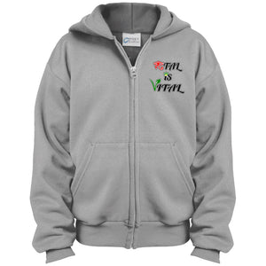 Ital Is Vital EM Youth Full Zip Hoodie