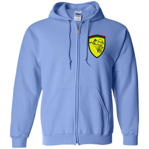 Ramses II Victory EMB Zip Up Hooded Sweatshirt