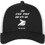 On s'en fout Snapback Trucker Cap