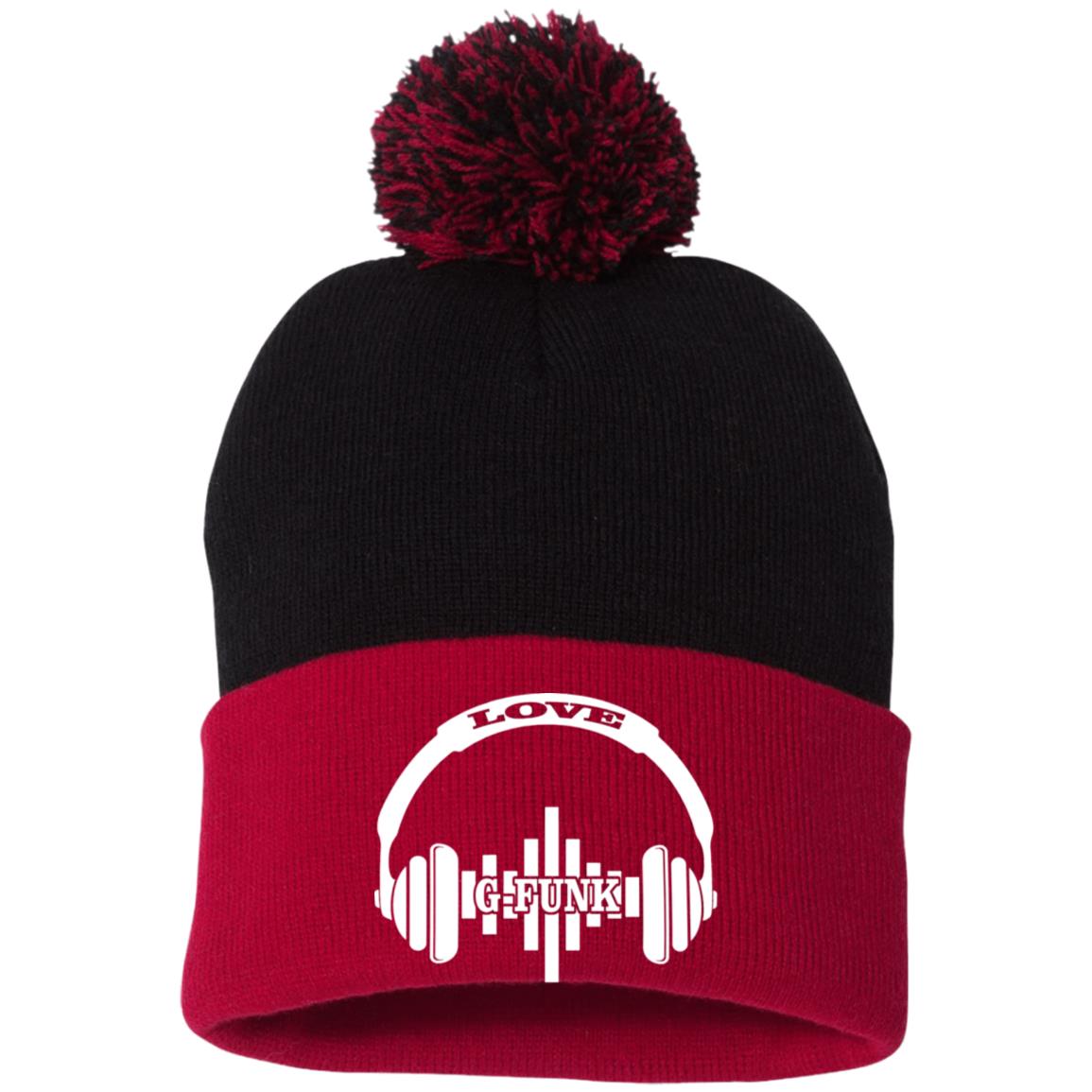 G-FUNK LOVERS Pom Pom Knit Cap