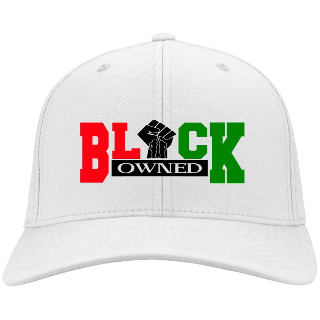 BLACK OWNED RBG Twill Cap