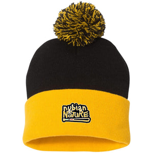 Nubian By Nature Pom Pom Knit Cap