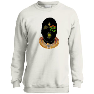 Nubian Goons Mask Youth Crewneck Sweatshirt