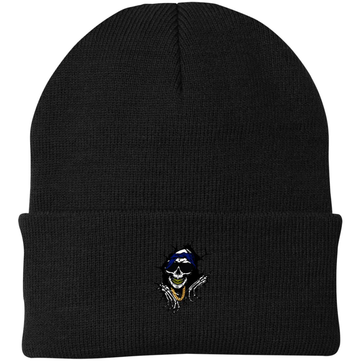 CRIP SKULL Knit Cap