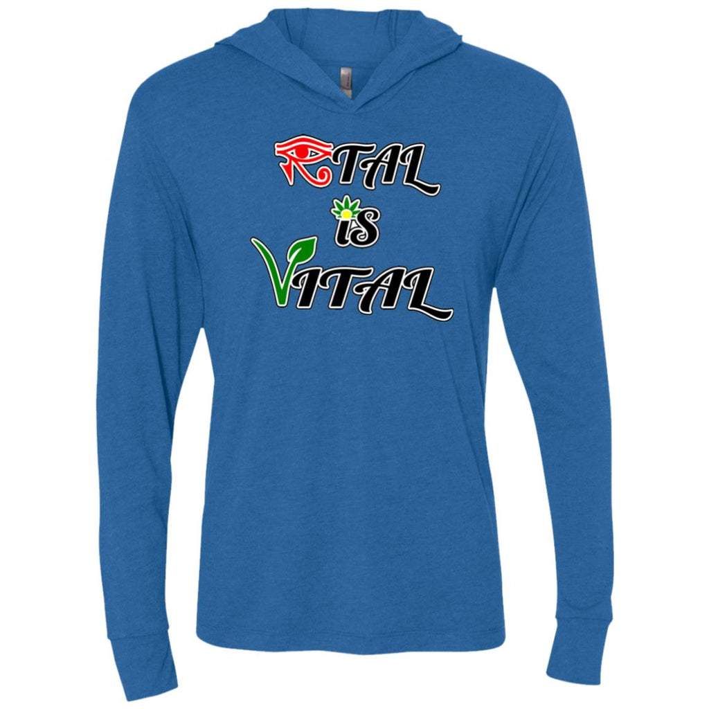 Ital Is Vital Unisex LS Hooded T-Shirt