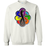 Infinity Snake of B-mwelo(chakras) Sweatshirt  8 oz.